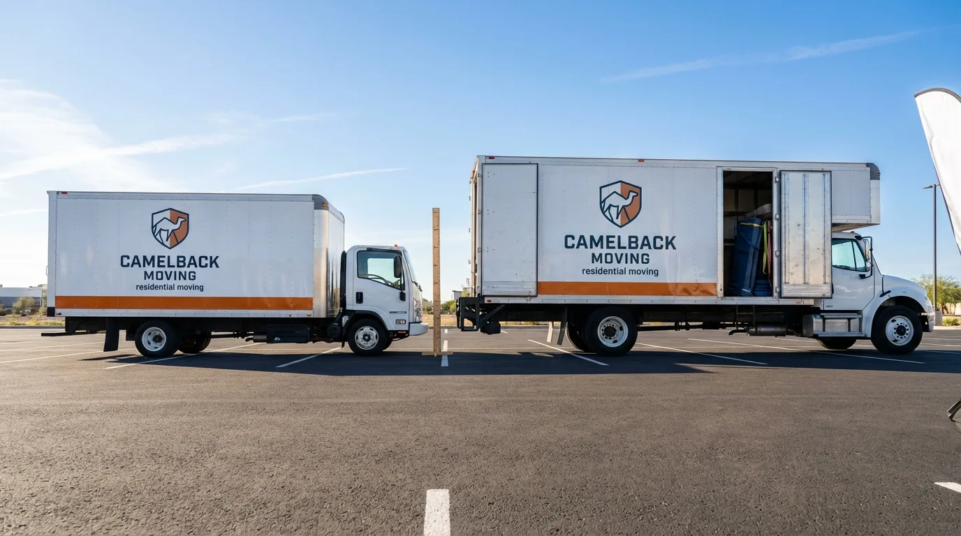 Moving truck size capacity guide in Lynnwood